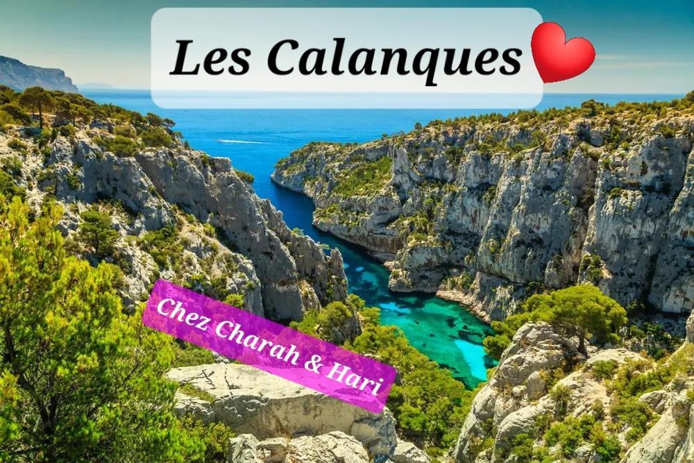 Sublime 2 Pieces Vue Incroyable Mer Et Tout Les Monuments De Marseilles Exterior foto