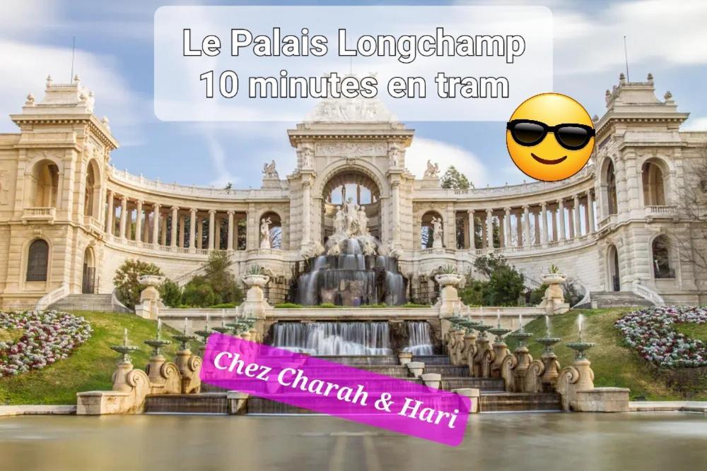 Sublime 2 Pieces Vue Incroyable Mer Et Tout Les Monuments De Marseilles Exterior foto